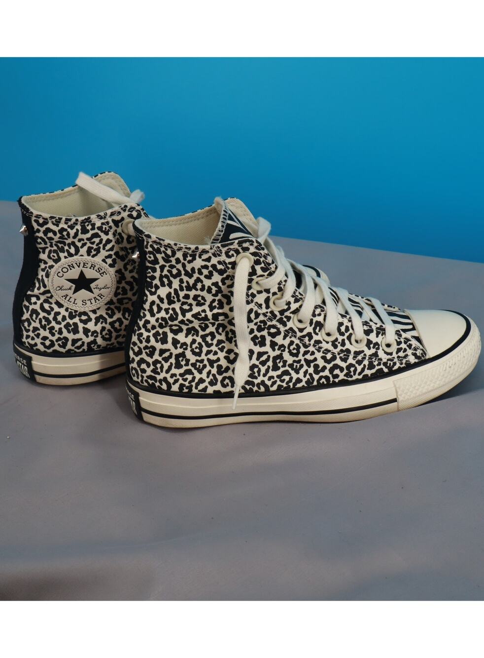 Converse Chuck Taylor All Star Leopard Print High Top Sneakers Women’s 6.5